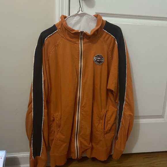 Vintage construction zip up sweatshirt - Picture 1 of 5